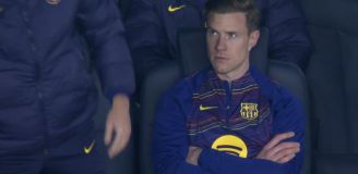 MINA Marca-Andre ter Stegena na ławce Barcelony :D